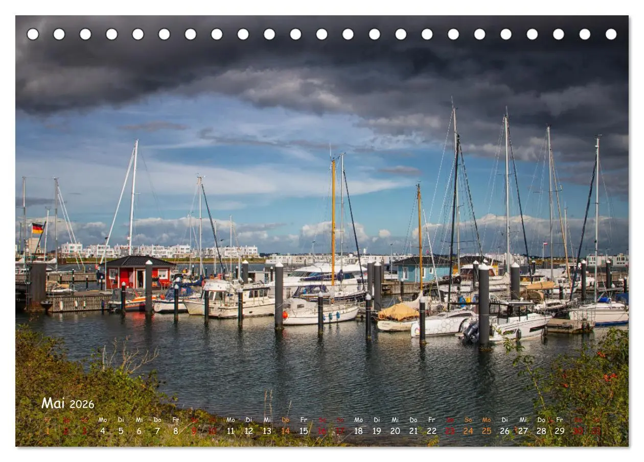 Bild: 9783457645635 | Ostseeresort Olpenitz (Tischkalender 2026 DIN A5 quer), CALVENDO...