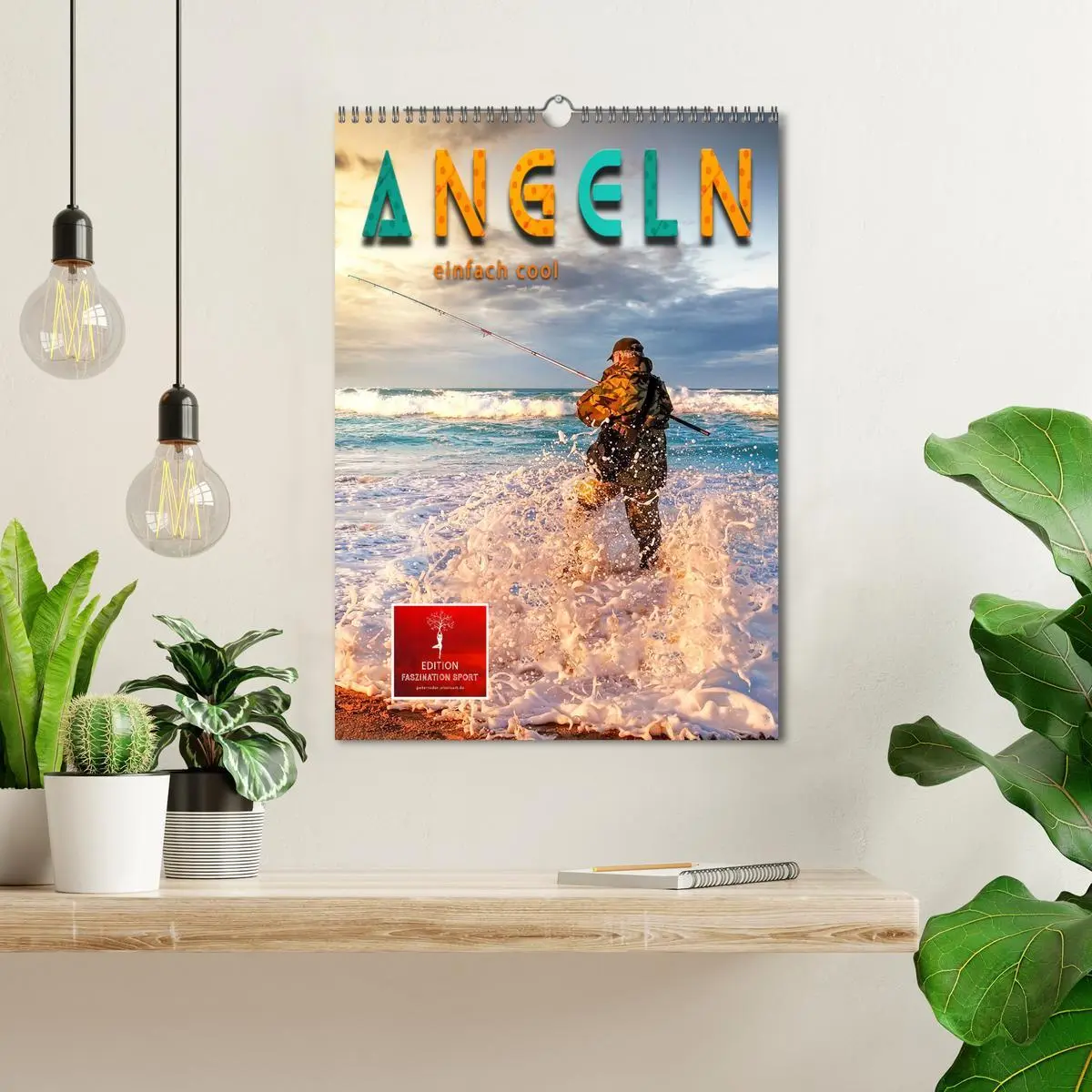 Bild: 9783516355635 | Angeln - einfach cool (Wandkalender 2026 DIN A3 hoch), CALVENDO...