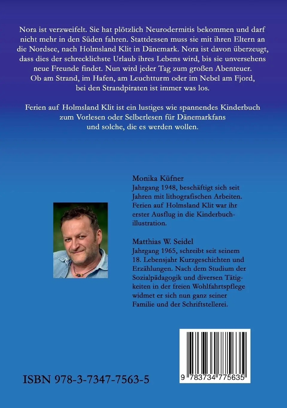 Rückseite: 9783734775635 | Ferien auf Holmsland Klit | Matthias W. Seidel | Taschenbuch | 160 S.