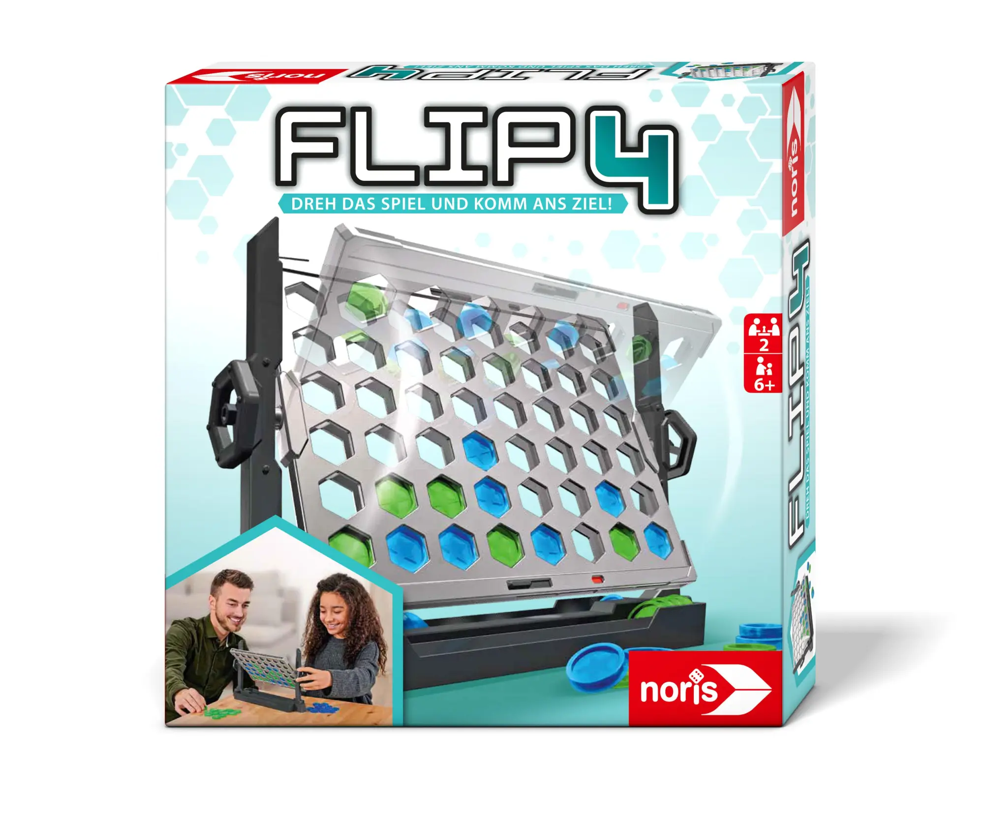 Cover: 4000826005735 | Flip4 | Spiel | 606064599 | Deutsch | 2023 | Noris Spiele GmbH