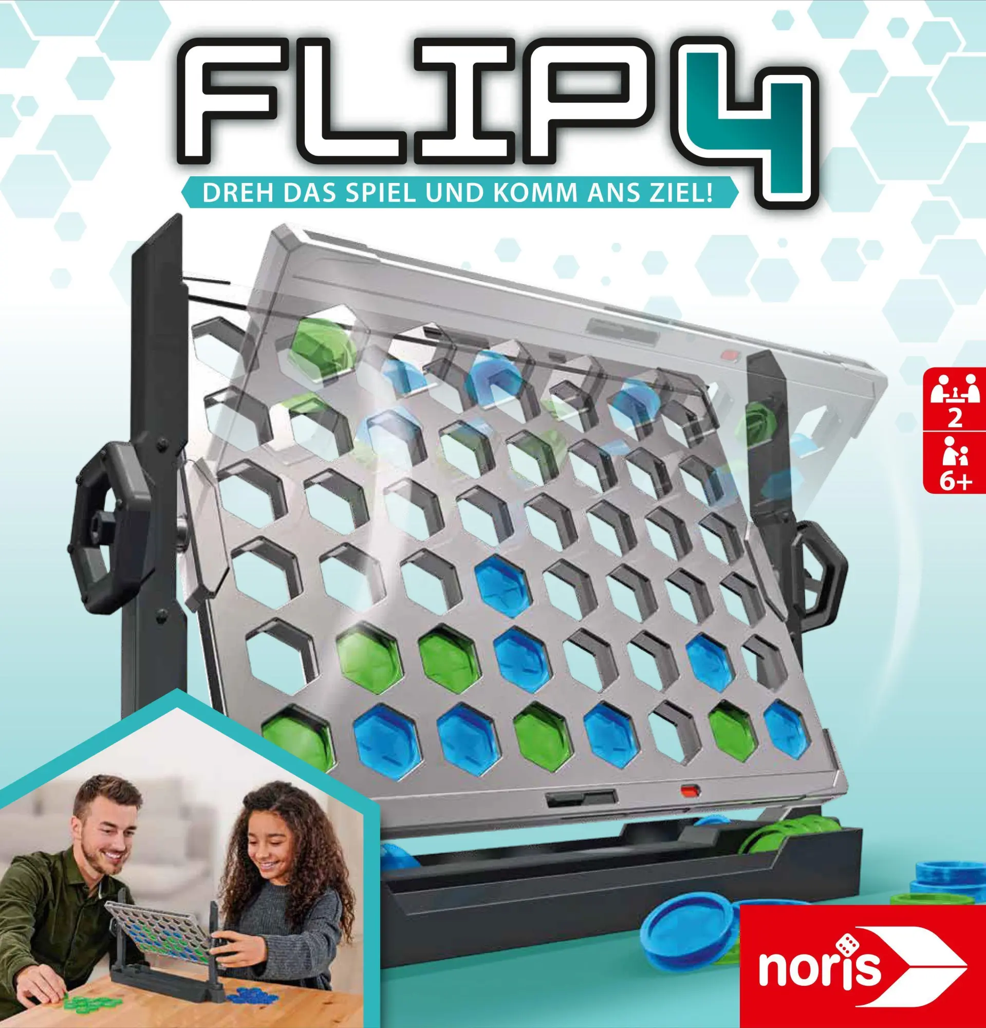 Bild: 4000826005735 | Flip4 | Spiel | 606064599 | Deutsch | 2023 | Noris Spiele GmbH