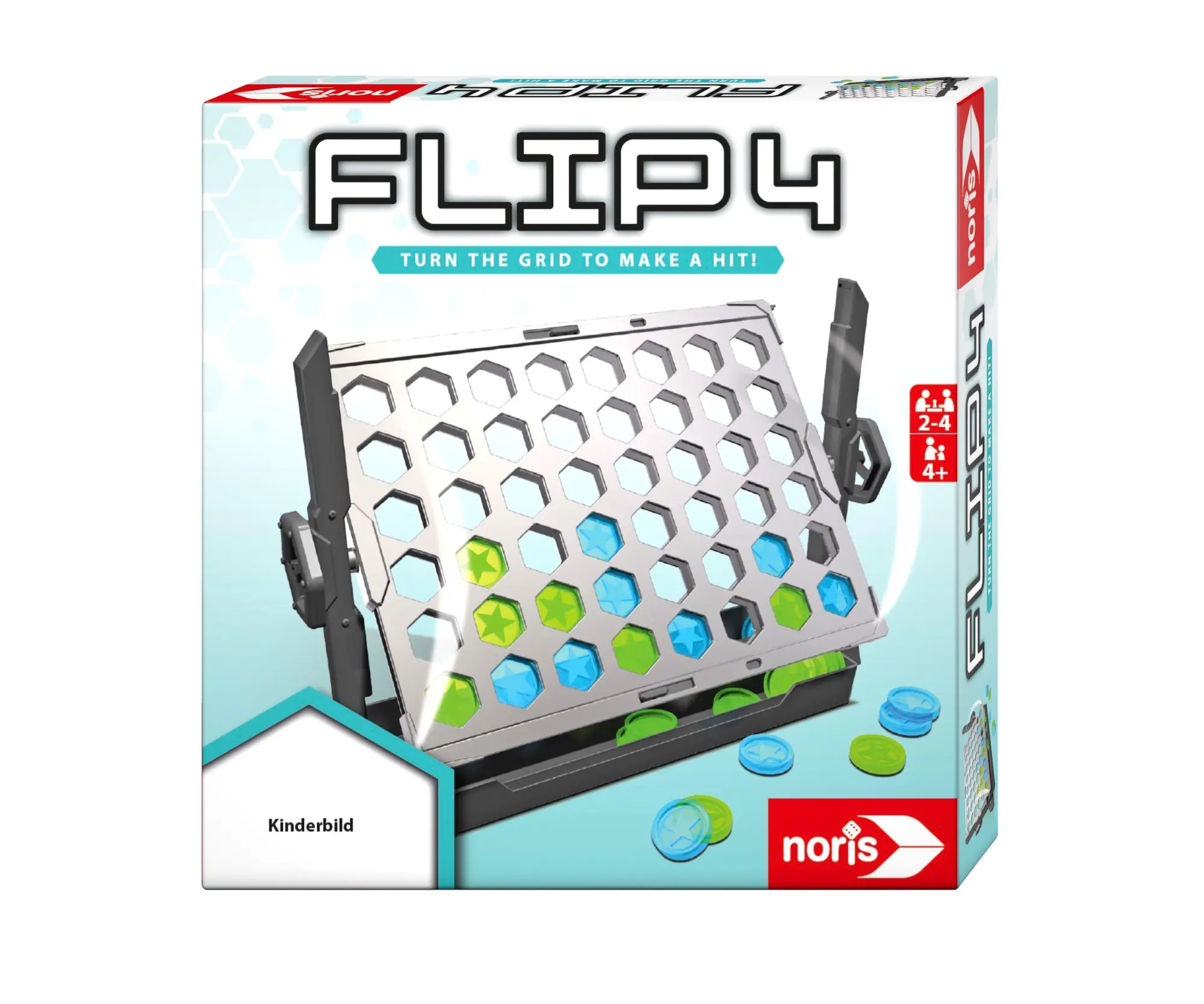 Bild: 4000826005735 | Flip4 | Spiel | 606064599 | Deutsch | 2023 | Noris Spiele GmbH