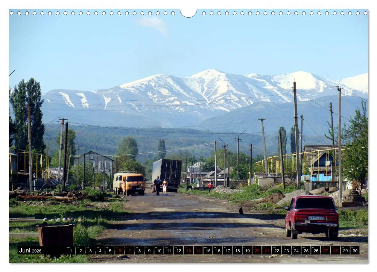 Bild: 9783457875735 | Einzigartiger Kaukasus (Wandkalender 2026 DIN A3 quer), CALVENDO...