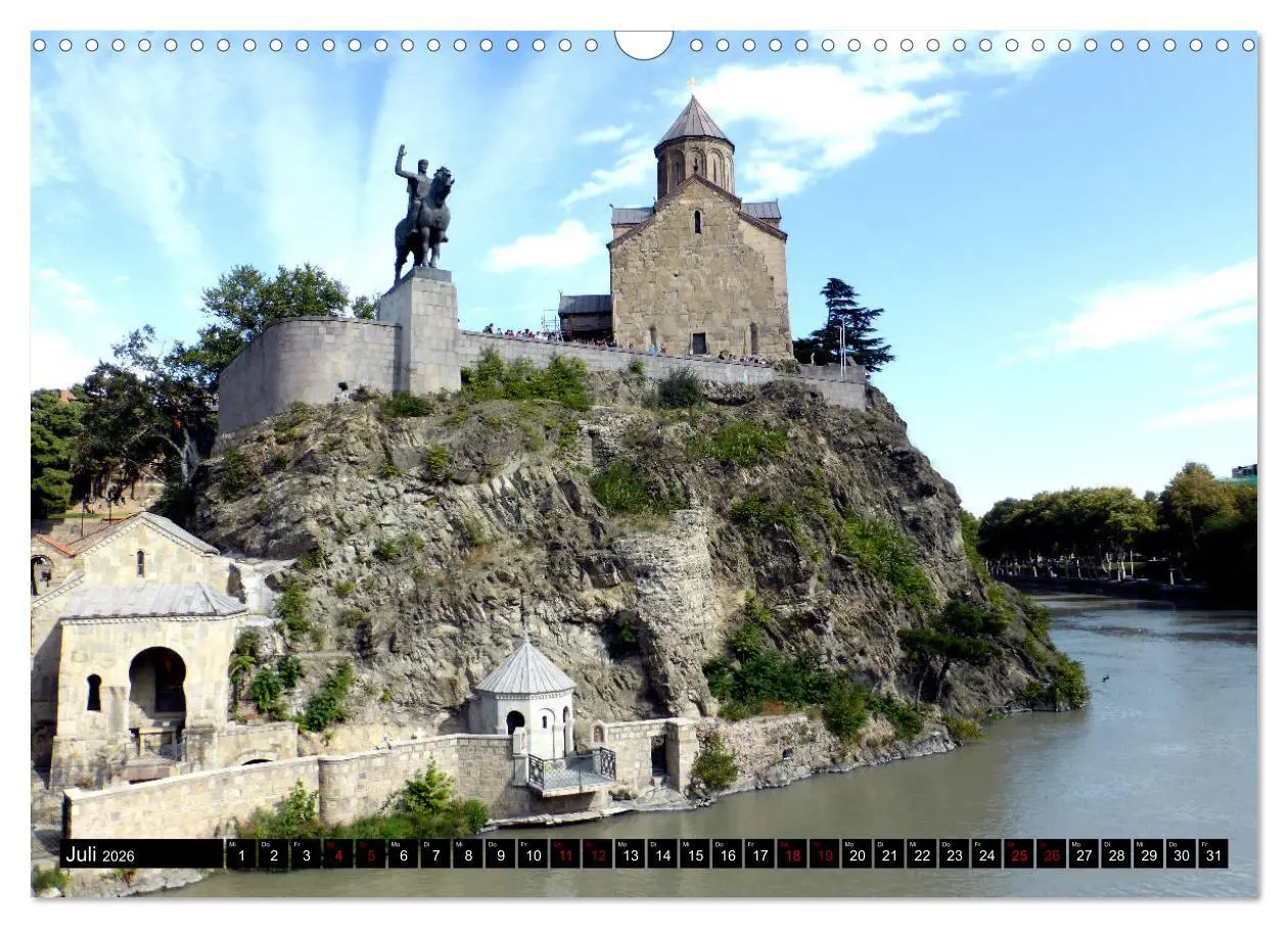 Bild: 9783457875735 | Einzigartiger Kaukasus (Wandkalender 2026 DIN A3 quer), CALVENDO...