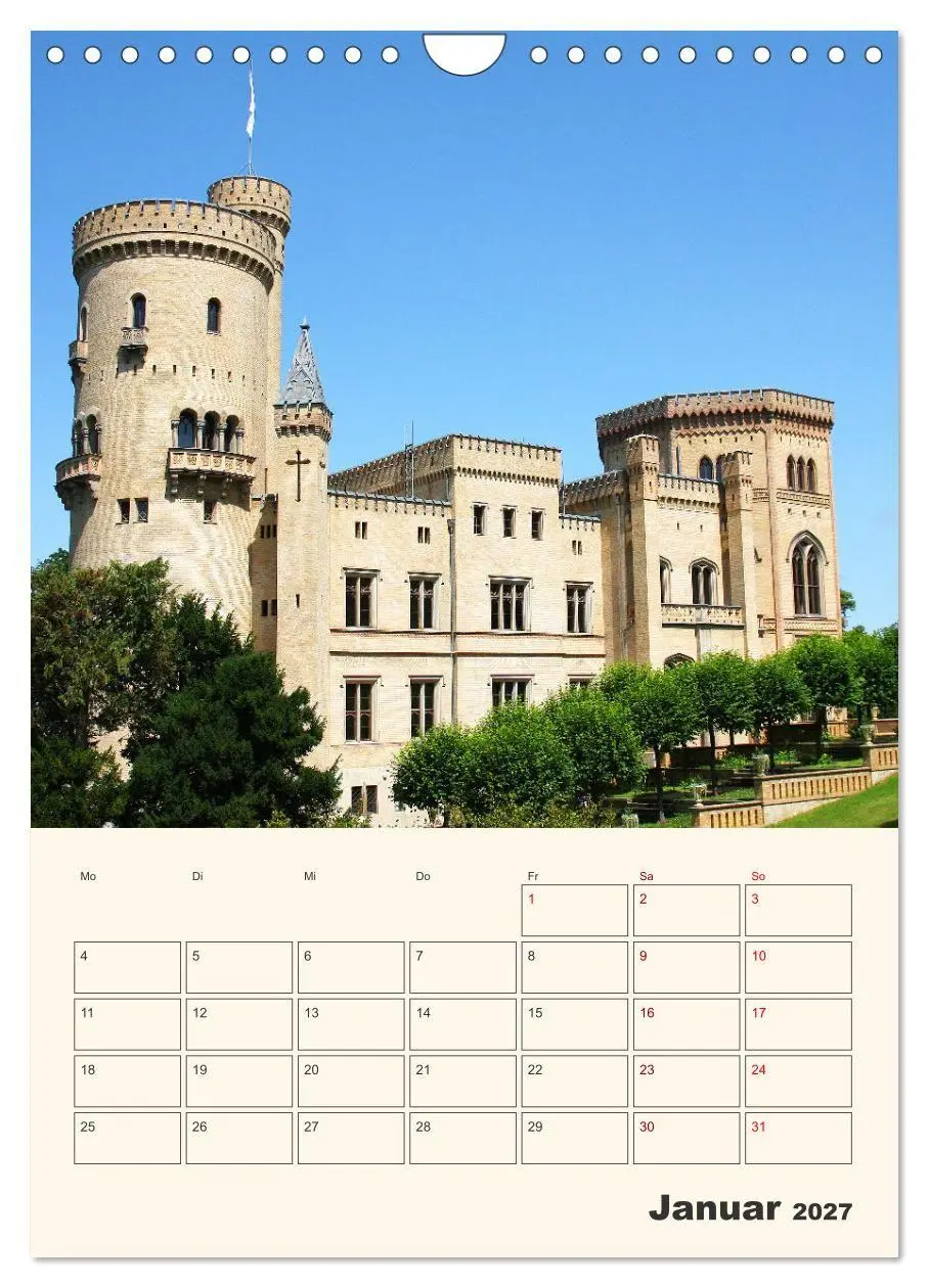 Bild: 9783569435735 | Park Sanssouci und Park Babelsberg (Wandkalender 2027 DIN A4 hoch),...