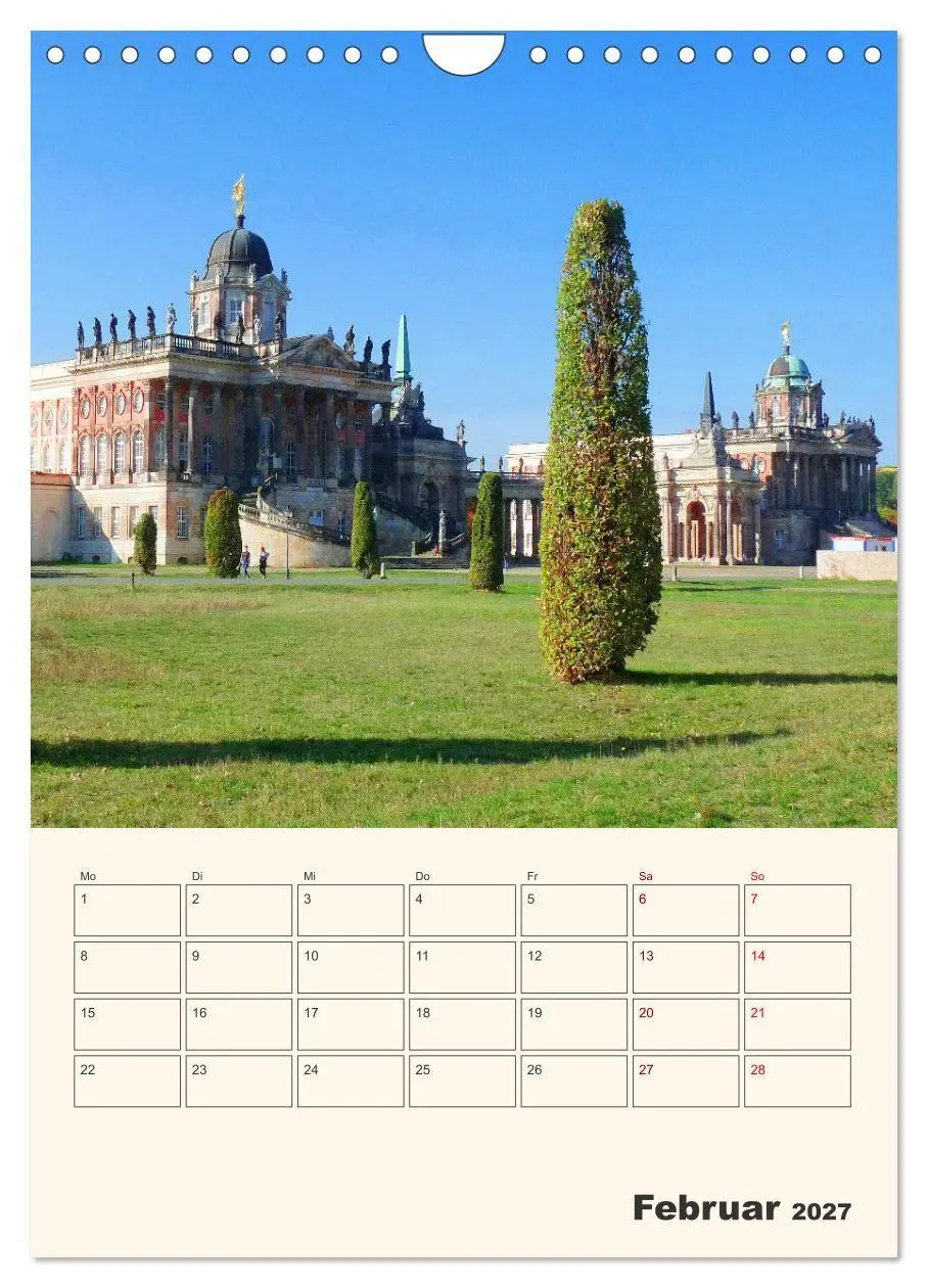 Bild: 9783569435735 | Park Sanssouci und Park Babelsberg (Wandkalender 2027 DIN A4 hoch),...