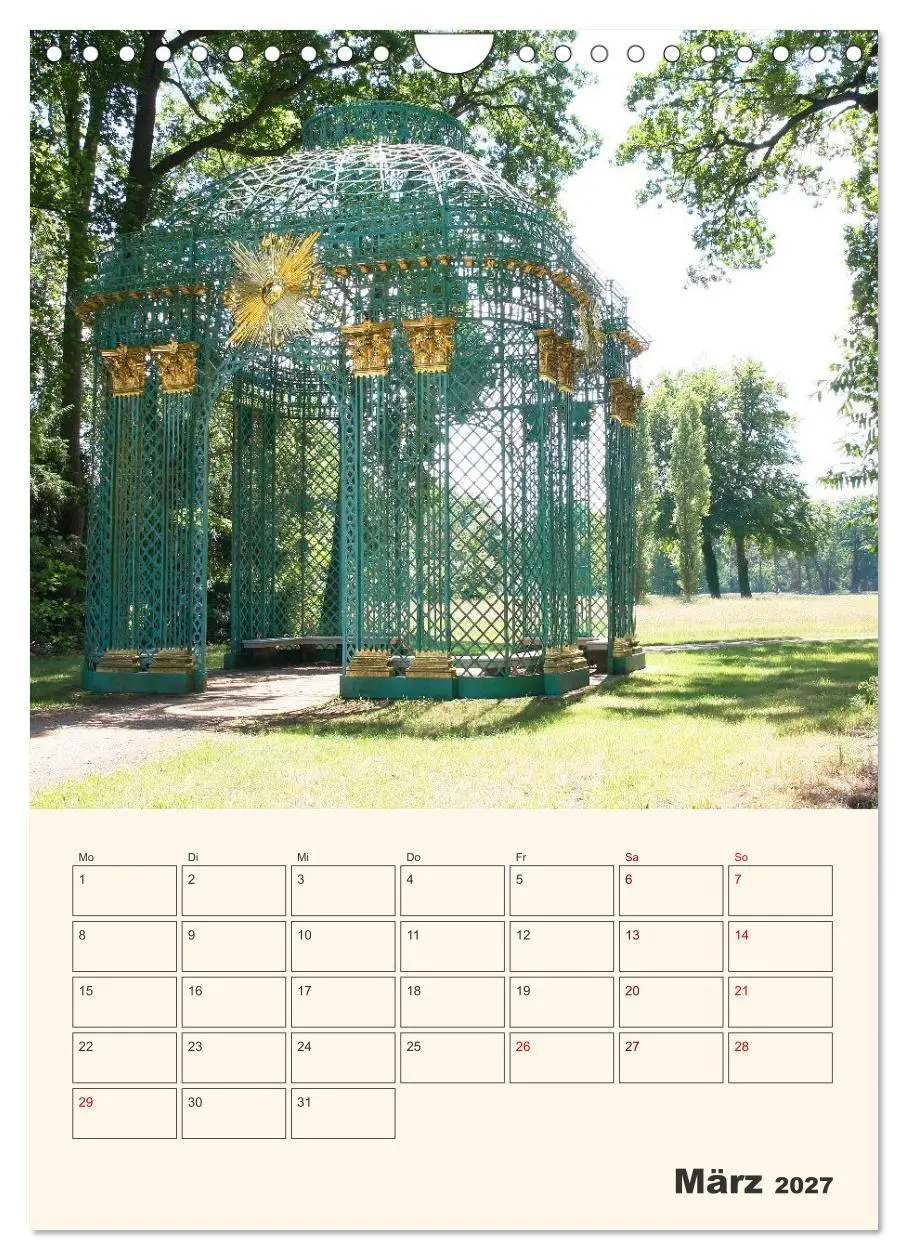 Bild: 9783569435735 | Park Sanssouci und Park Babelsberg (Wandkalender 2027 DIN A4 hoch),...