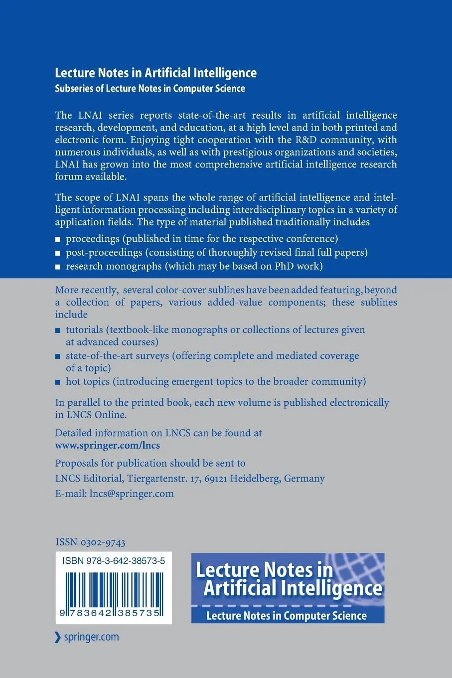 Rückseite: 9783642385735 | Automated Deduction -- CADE-24 | Maria Paola Bonacina | Taschenbuch
