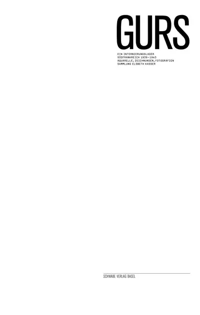 Cover: 9783796525735 | Gurs - ein Internierungslager | Reinhard Bek (u. a.) | Taschenbuch