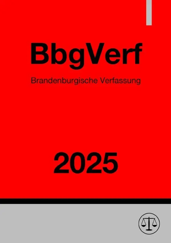 Cover: 9783819765735 | Brandenburgische Verfassung - BbgVerf 2025 | DE | Deutschland | Buch