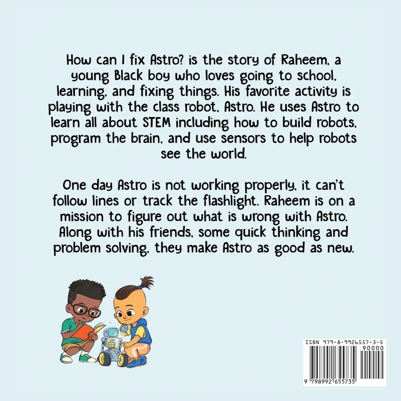 Rückseite: 9798992655735 | How Can I Fix Astro? | Carlotta A. Berry | Taschenbuch | Englisch