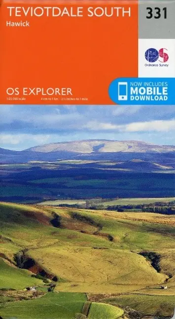 Cover: 9780319245835 | Teviotdale South | Ordnance Survey | (Land-)Karte | Karte/Landkarte