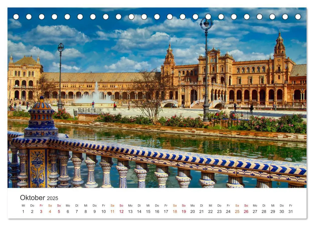 Bild: 9783435085835 | Andalusien - Magische Momente (Tischkalender 2025 DIN A5 quer),...