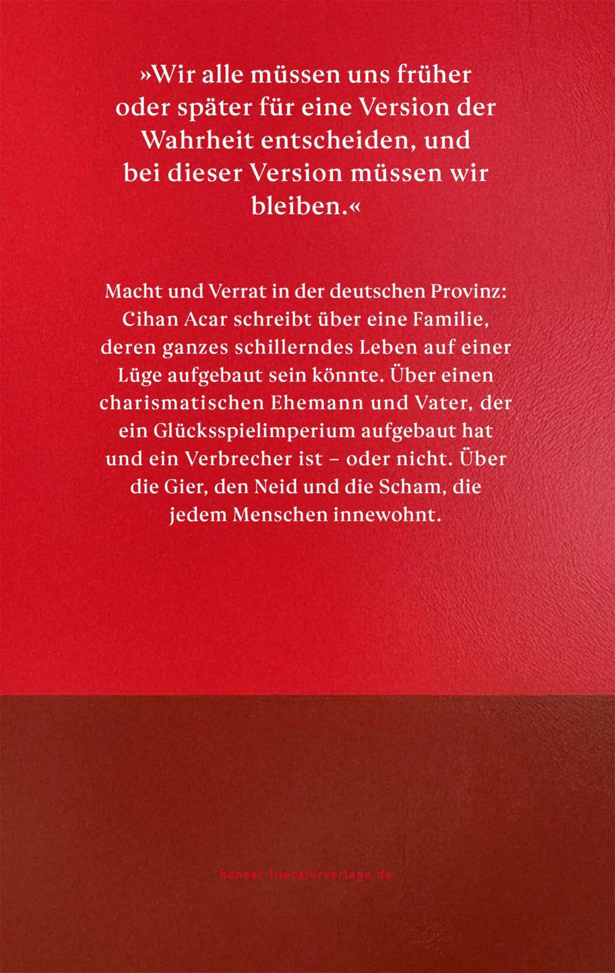 Bild: 9783446285835 | Casino | Roman | Cihan Acar | Buch | 224 S. | Deutsch | 2026