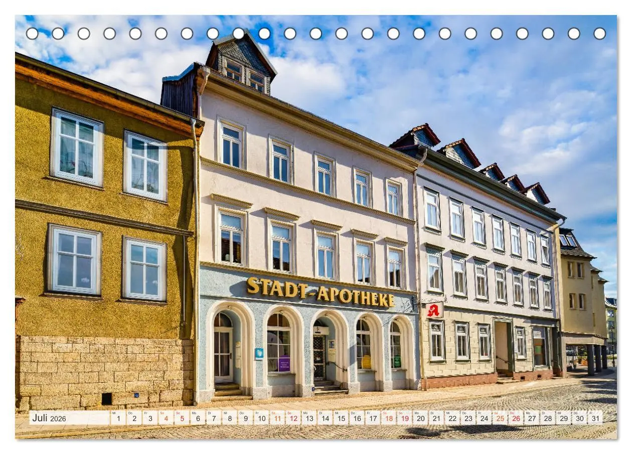 Bild: 9783457795835 | Sondershausen Impressionen (Tischkalender 2026 DIN A5 quer),...