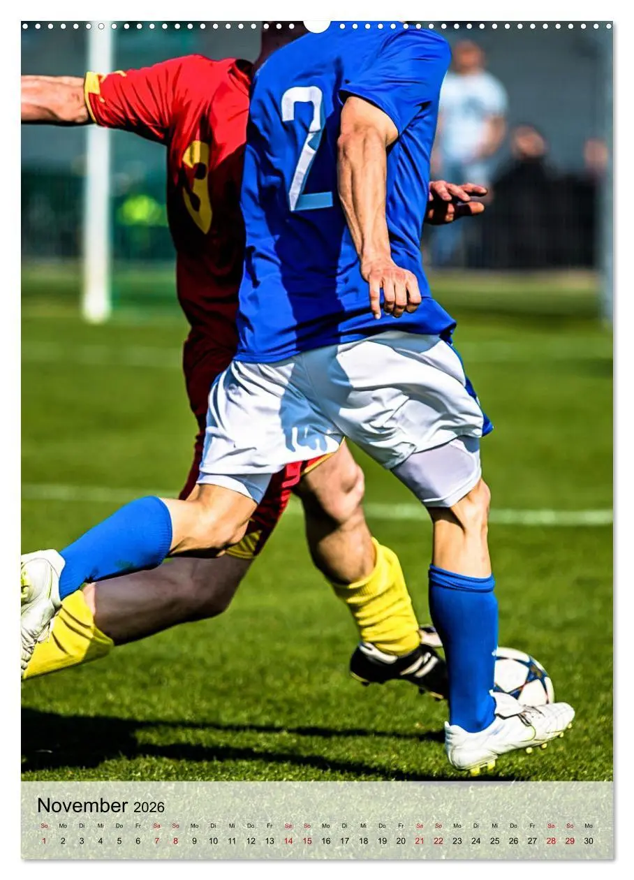 Bild: 9783516335835 | Fußballfieber extrem (Wandkalender 2026 DIN A2 hoch), CALVENDO...