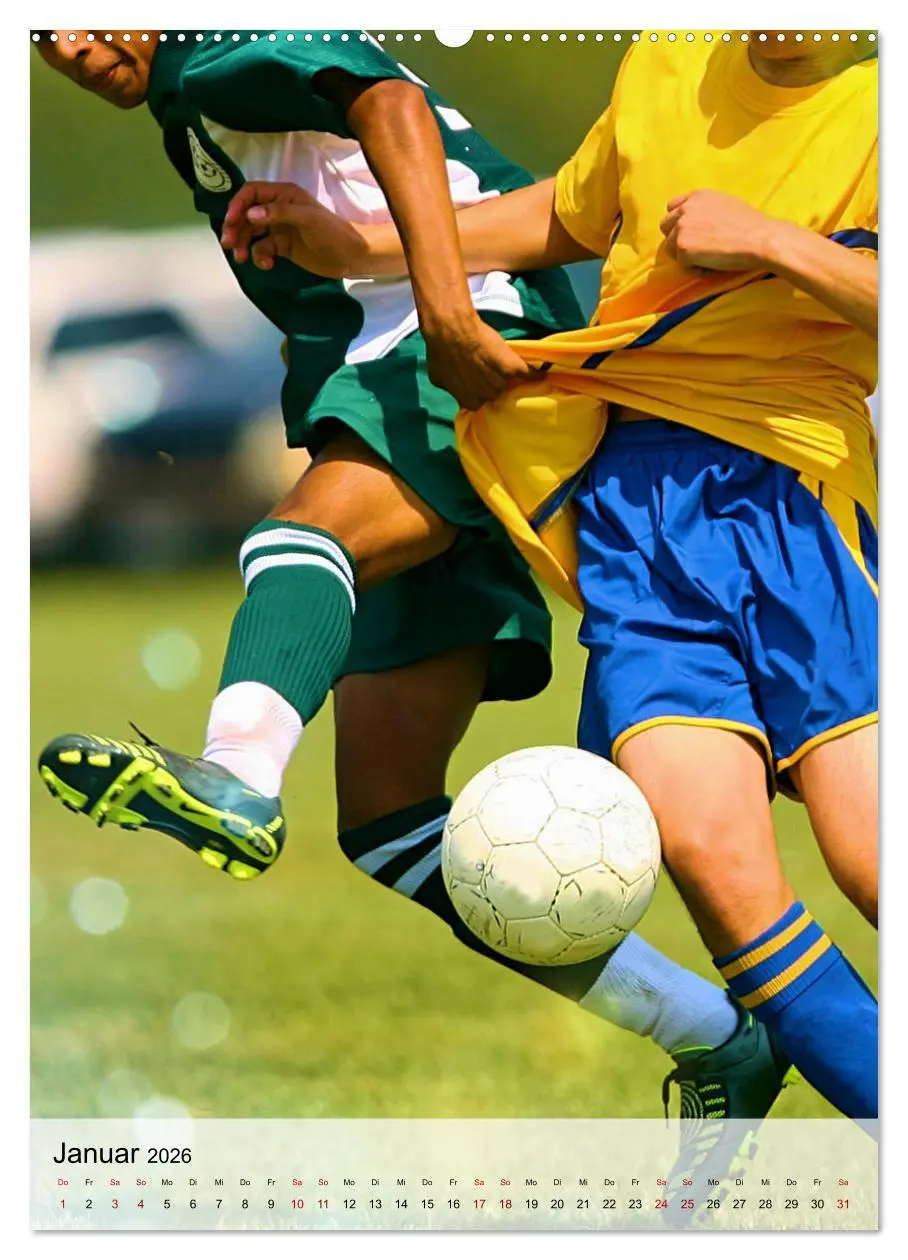 Bild: 9783516335835 | Fußballfieber extrem (Wandkalender 2026 DIN A2 hoch), CALVENDO...