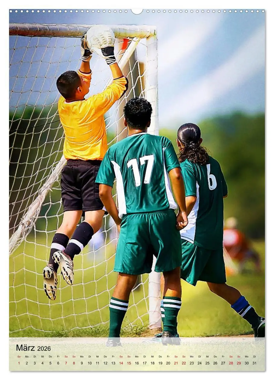 Bild: 9783516335835 | Fußballfieber extrem (Wandkalender 2026 DIN A2 hoch), CALVENDO...