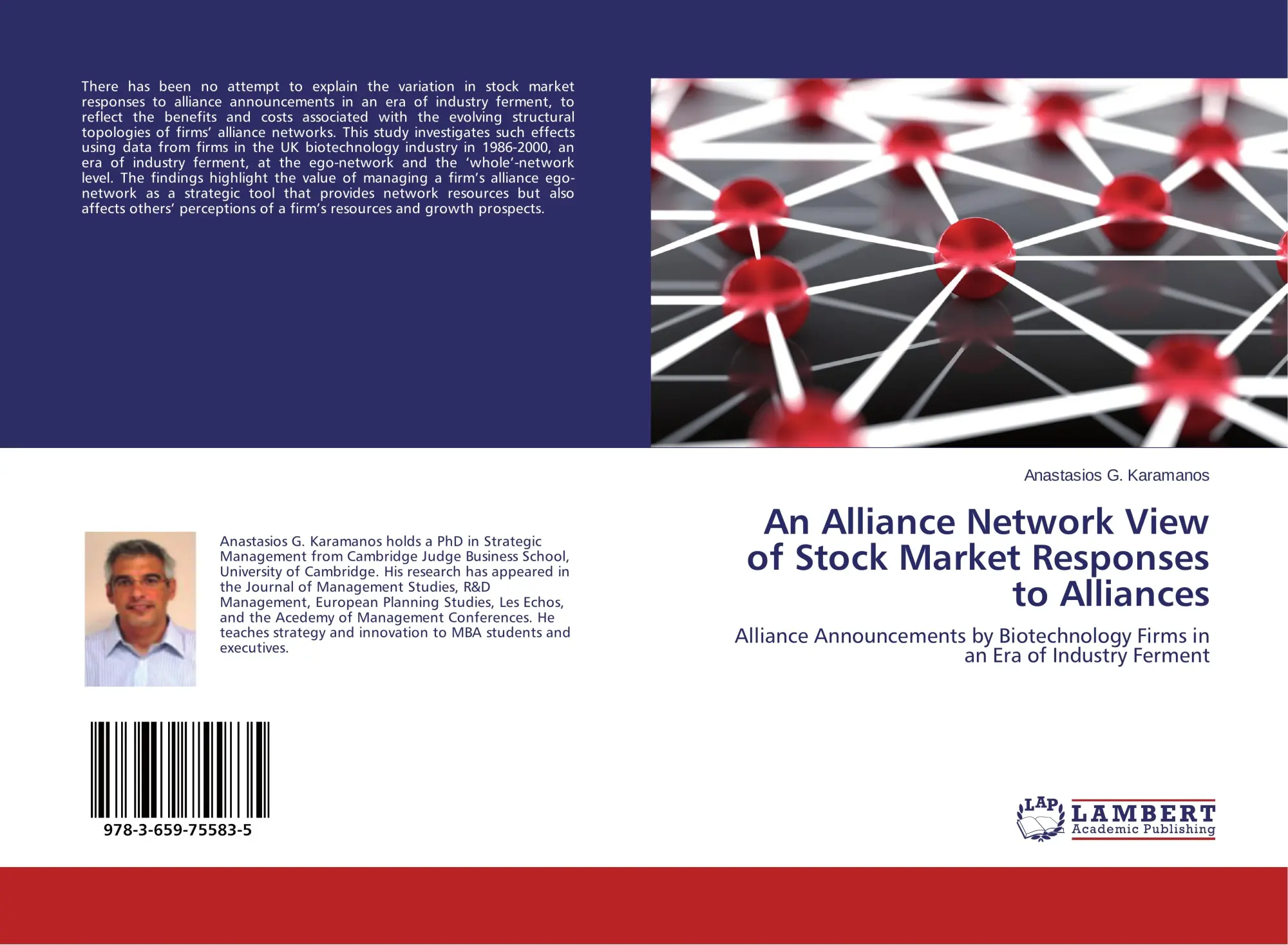 An Alliance Network View of Stock Market Responses to Alliances