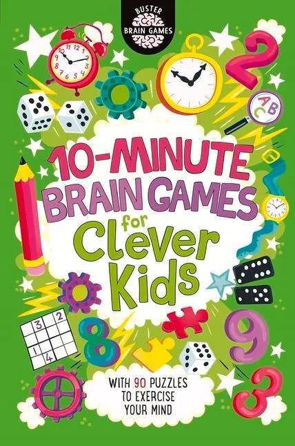 Cover: 9781780555935 | 10-Minute Brain Games for Clever Kids | Volume 10 | Gareth Moore