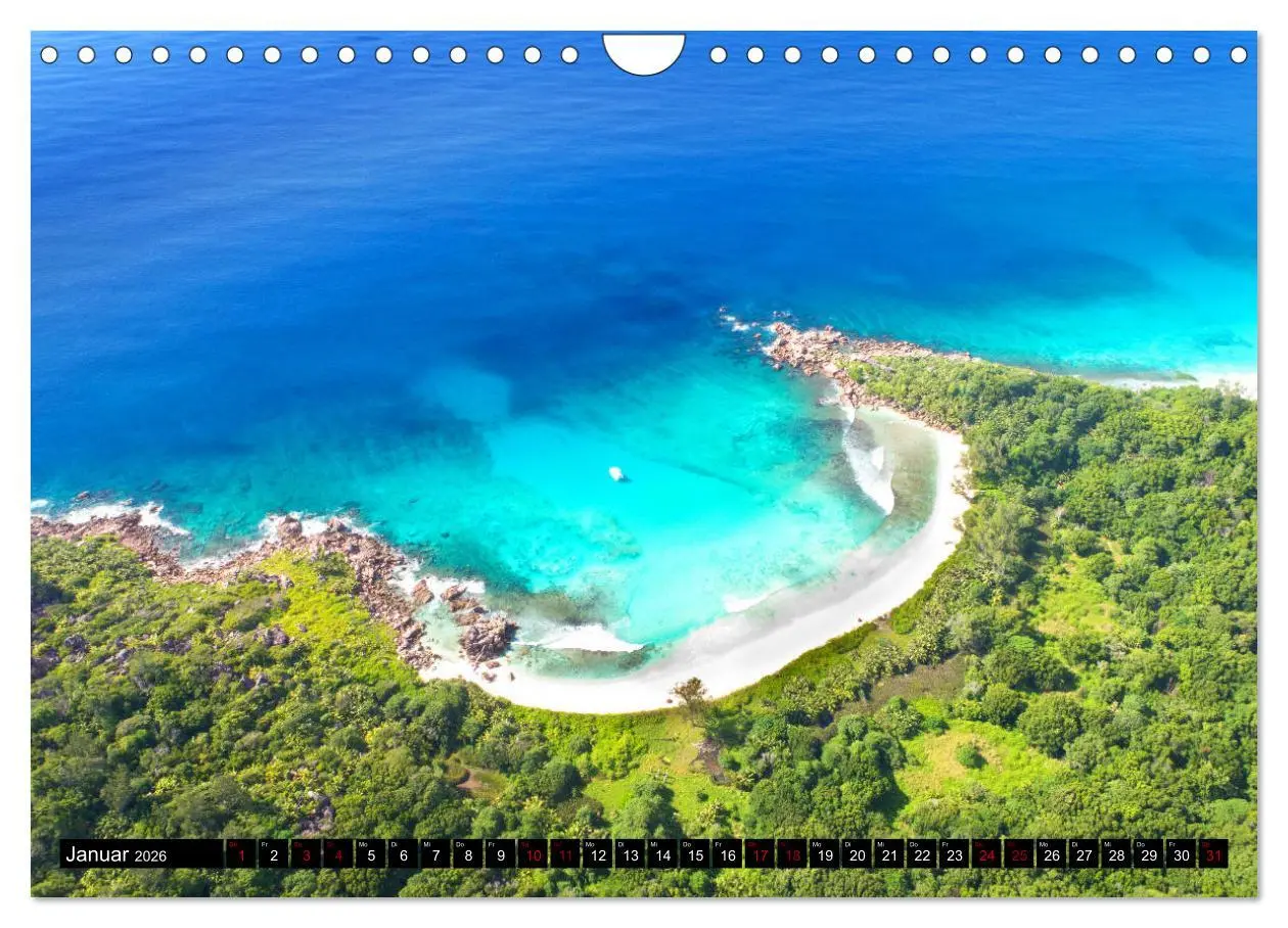 Bild: 9783457785935 | Seychellen Inselblicke (Wandkalender 2026 DIN A4 quer), CALVENDO...