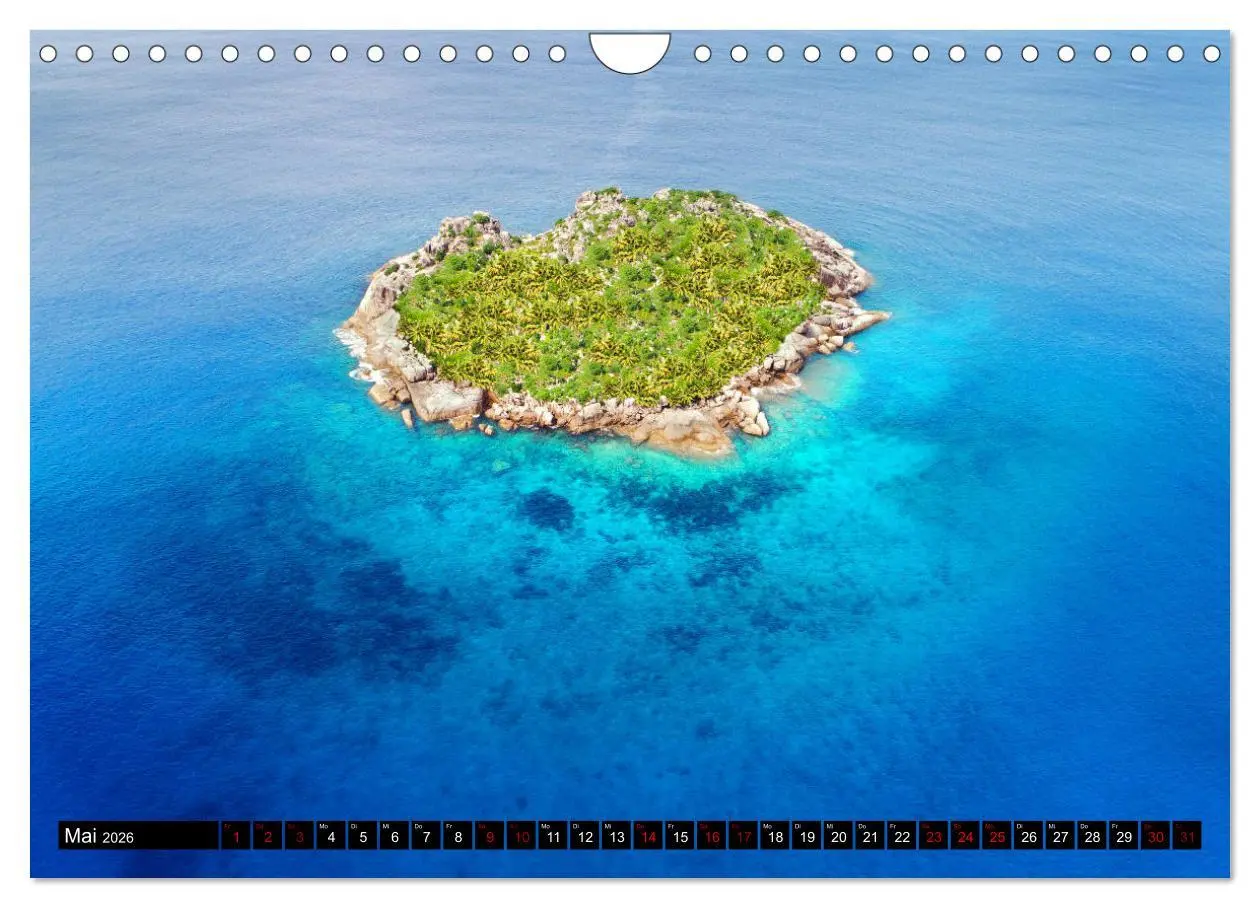 Bild: 9783457785935 | Seychellen Inselblicke (Wandkalender 2026 DIN A4 quer), CALVENDO...