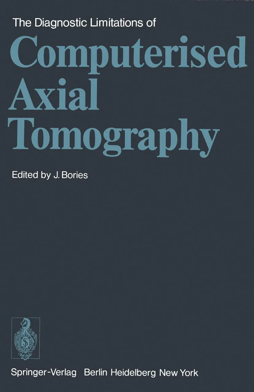 Cover: 9783540085935 | The Diagnostic Limitations of Computerised Axial Tomography | Bories