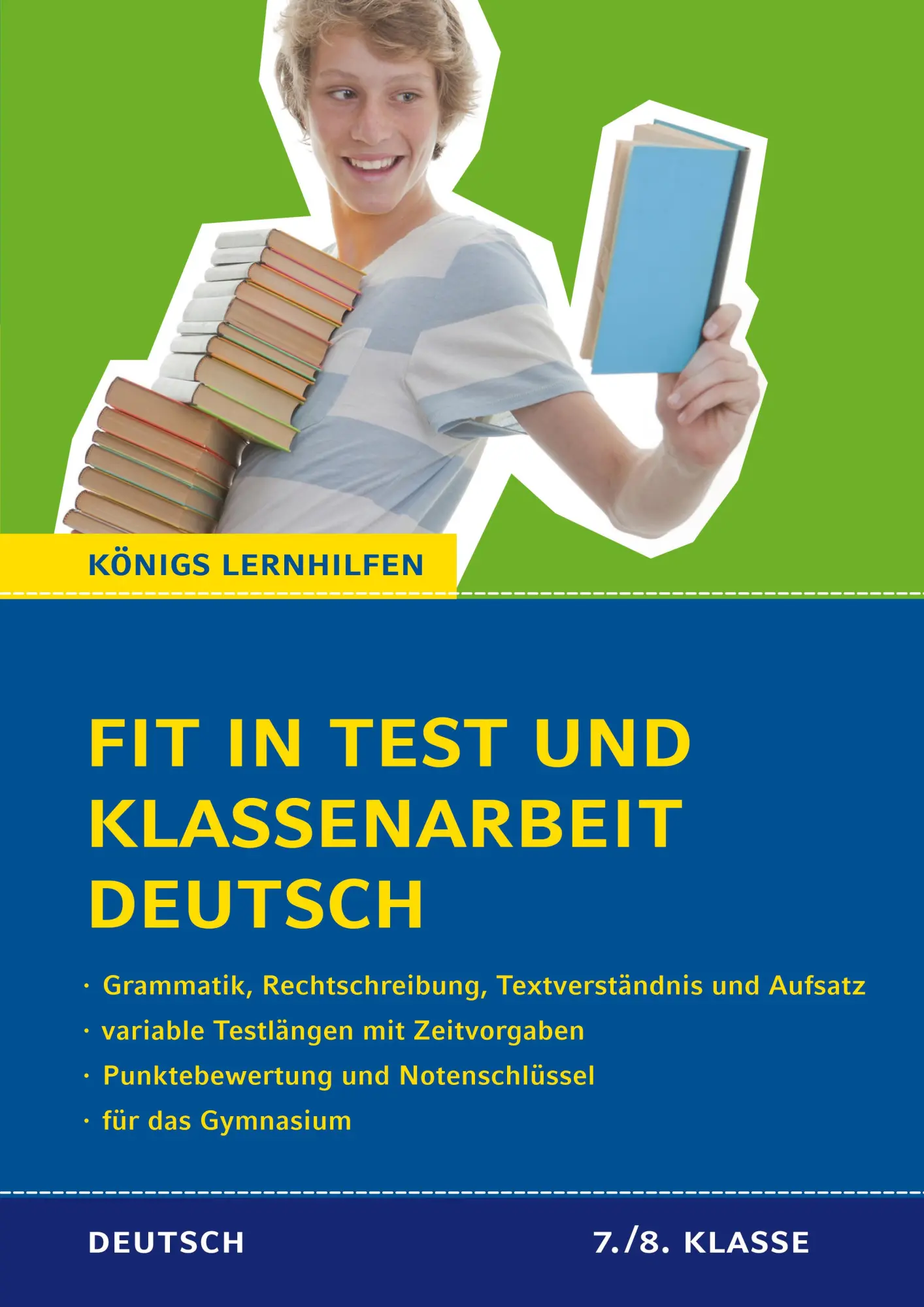 Cover: 9783804415935 | Fit in Test und Klassenarbeit - Deutsch. 7./8. Klasse Gymnasium | Süß
