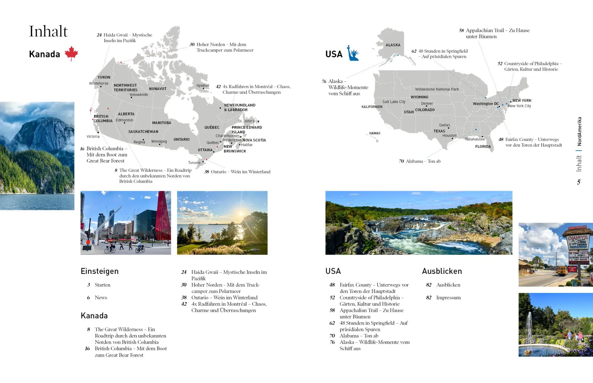 Bild: 9783968555935 | 360° NordAmerika - Ausgabe 1/2025 | British Columbias Norden | Medien