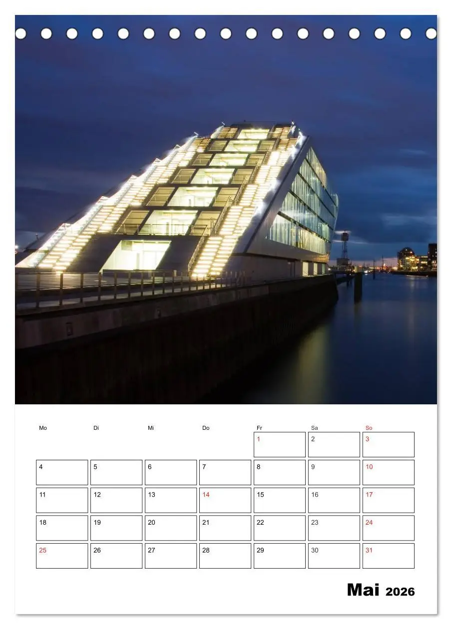 Bild: 9783516456035 | Schönes Hamburg (Tischkalender 2026 DIN A5 hoch), CALVENDO...