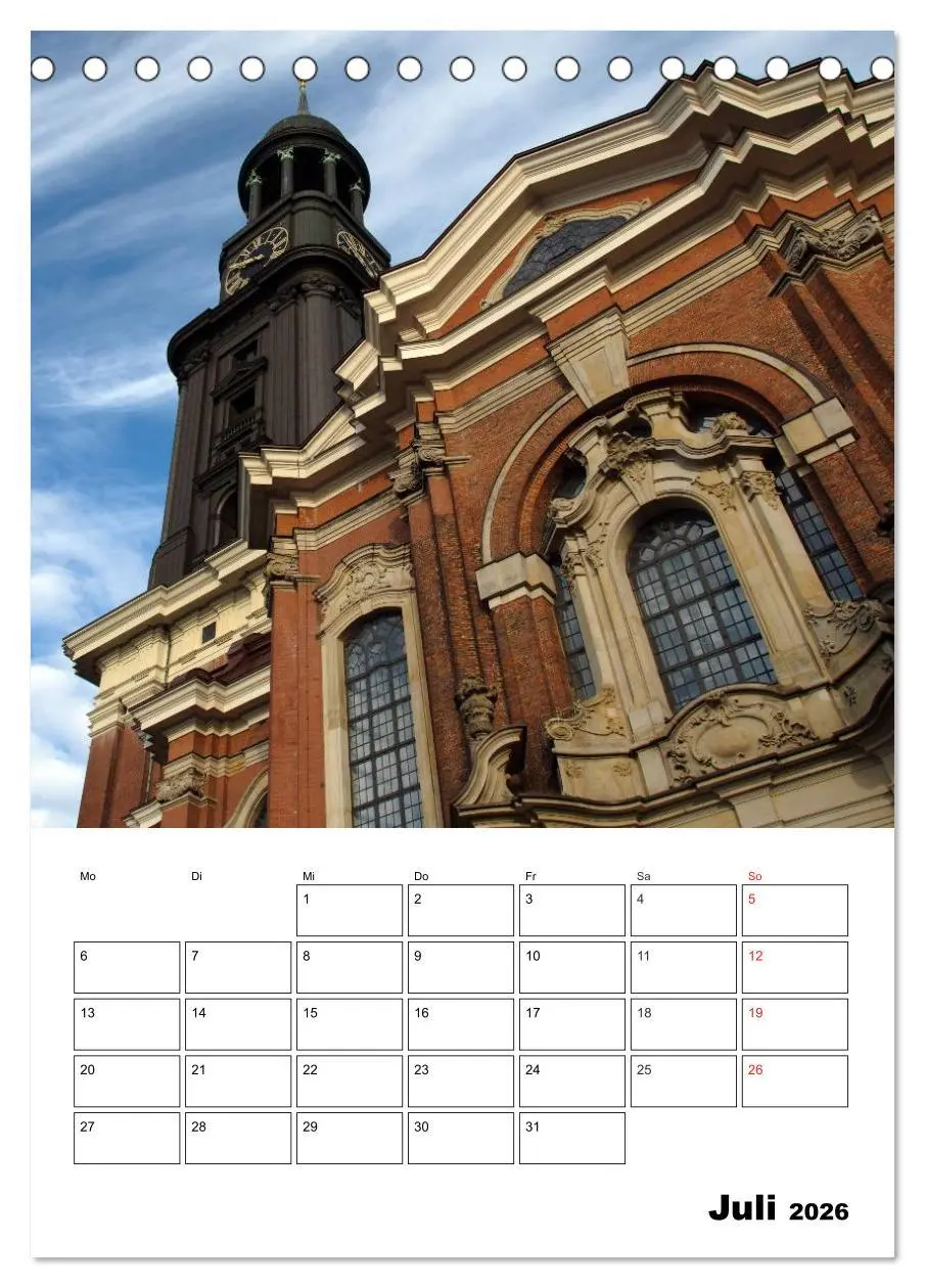 Bild: 9783516456035 | Schönes Hamburg (Tischkalender 2026 DIN A5 hoch), CALVENDO...
