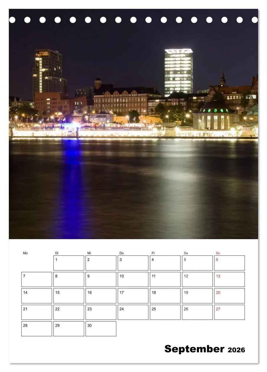 Bild: 9783516456035 | Schönes Hamburg (Tischkalender 2026 DIN A5 hoch), CALVENDO...