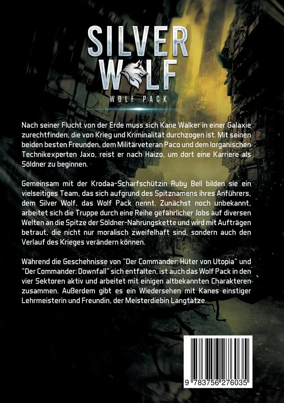 Rückseite: 9783756276035 | Omni Legends - Silver Wolf | Wolf Pack | Kevin Groh | Taschenbuch