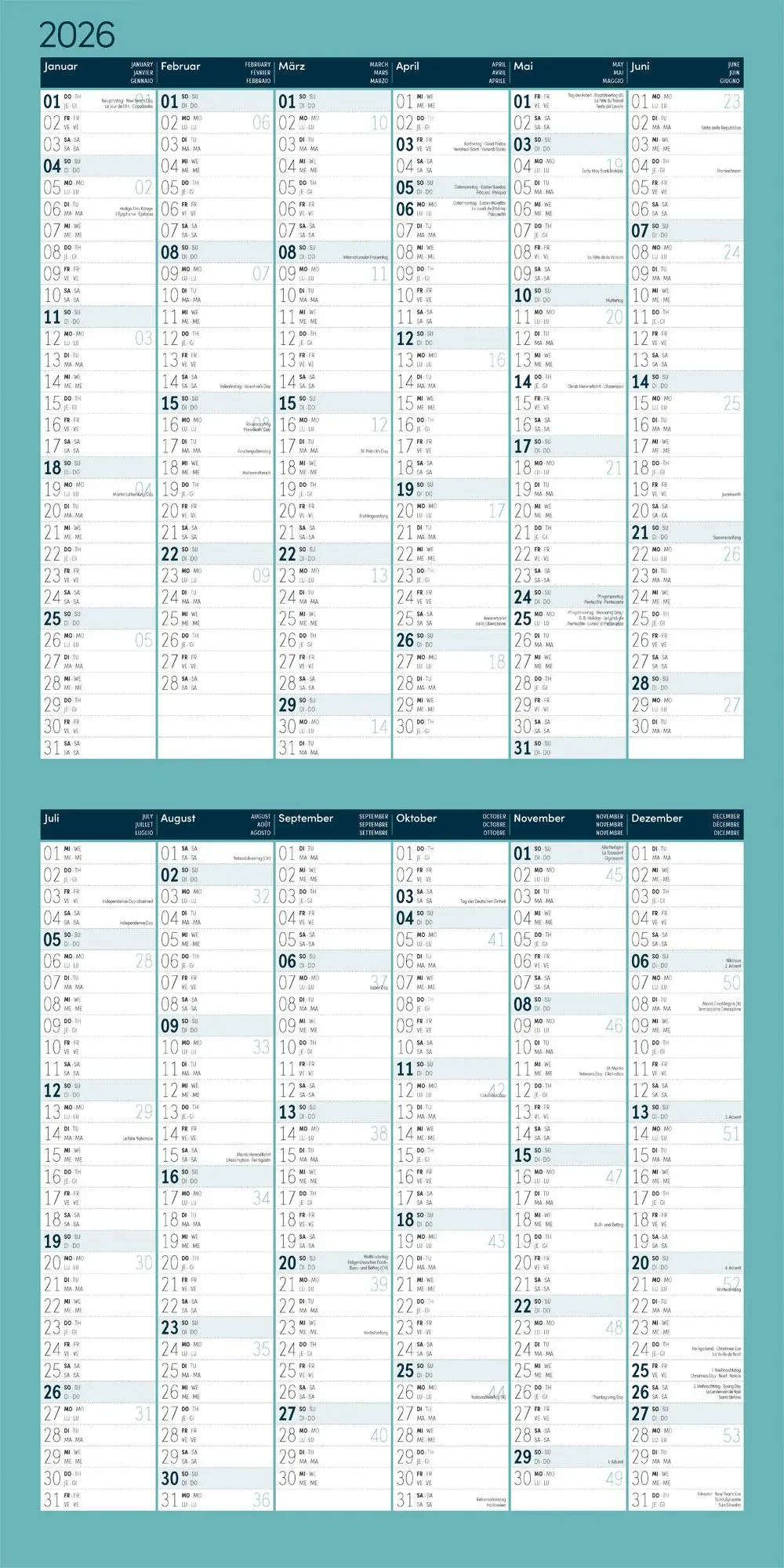 Bild: 9783838446035 | Vintage Voyage Broschürenkalender 2026 - 30x30 - Art12 | GmbH | 28 S.