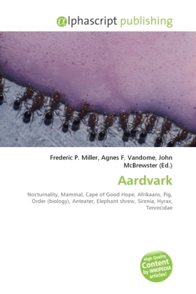 Aardvark | Frederic P. Miller (u. a.) | Taschenbuch | Englisch | Alphascript Publishing | EAN 9786130646035 - Miller, Frederic P.