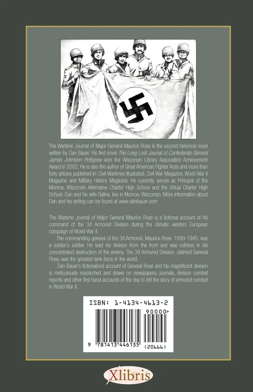 Rückseite: 9781413446135 | The Wartime Journal of Major General Maurice Rose | Dan Bauer | Buch