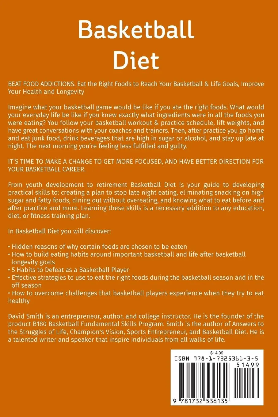 Rückseite: 9781732536135 | Basketball Diet | Winning Eating Habits for Basketball Games and Life