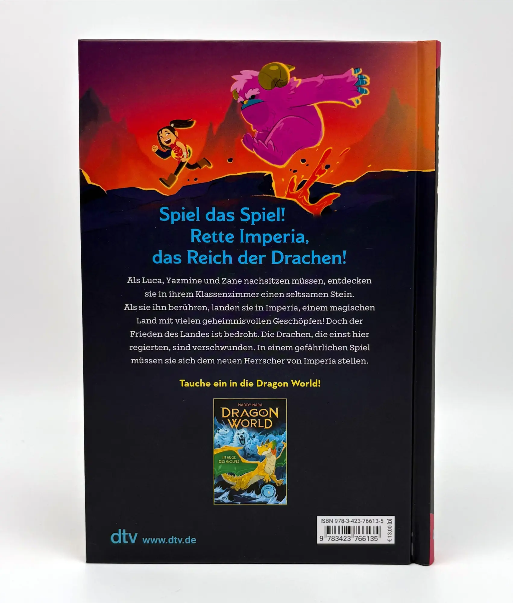 Bild: 9783423766135 | Dragon World - Angriff der Feuerschlange | Drachen-Abenteuer ab 8