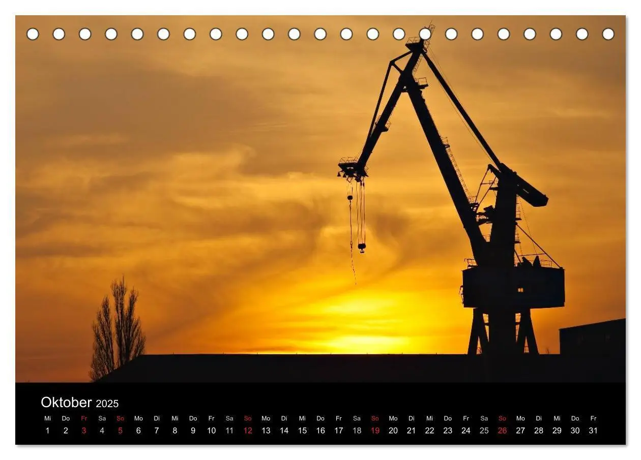Bild: 9783435716135 | Unterwegs in der Hansestadt Rostock (Tischkalender 2025 DIN A5...