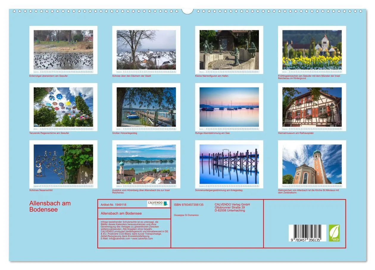 Bild: 9783457356135 | Allensbach am Bodensee (hochwertiger Premium Wandkalender 2026 DIN...