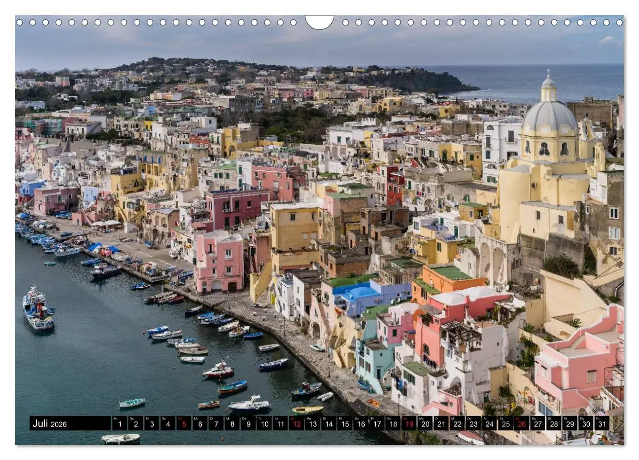 Bild: 9783516136135 | Neapel - Napoli (Wandkalender 2026 DIN A3 quer), CALVENDO...