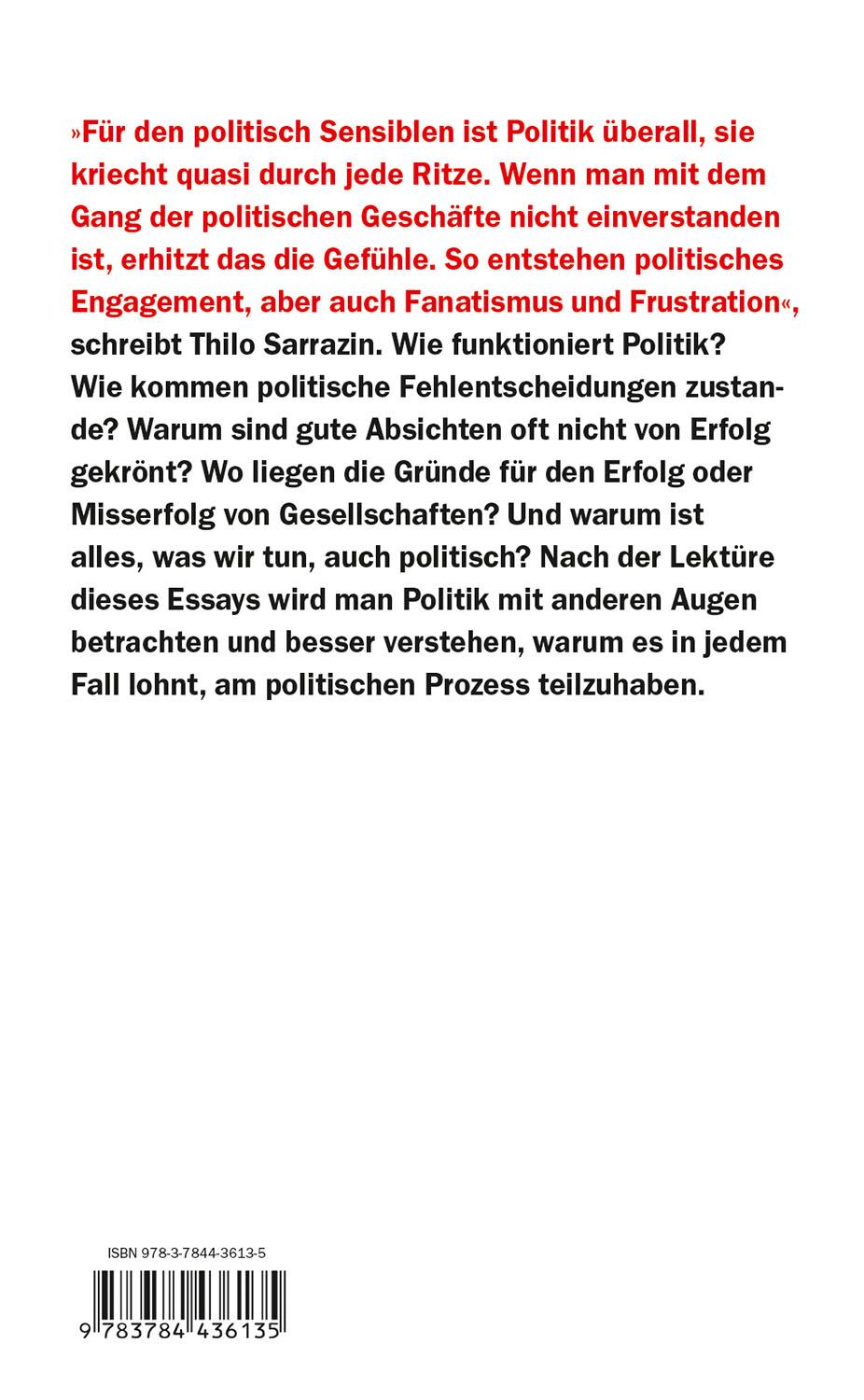 Rückseite: 9783784436135 | "Wir schaffen das" | Erläuterungen zum politischen Wunschdenken | Buch