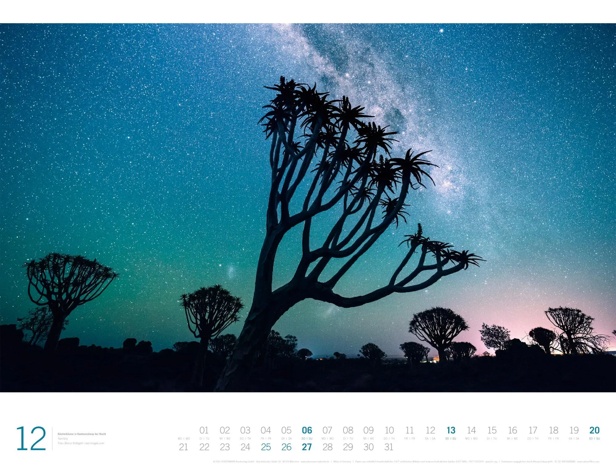 Bild: 9783838436135 | Afrika Gallery Kalender 2026 | Ackermann Kunstverlag GmbH | Kalender