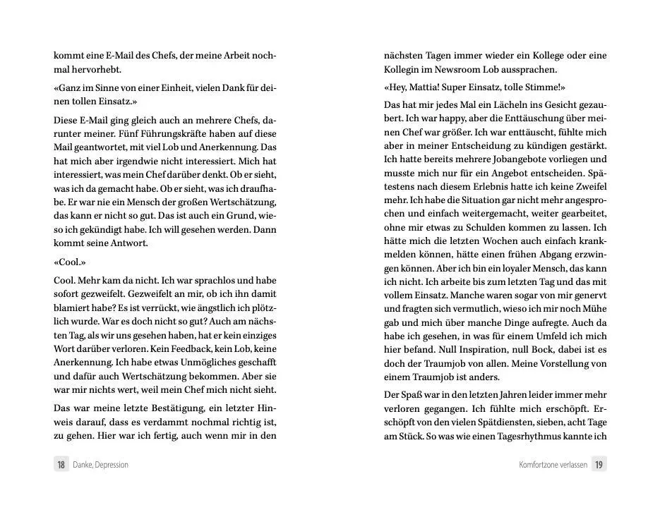 Bild: 9783966456135 | Danke, Depression | Fabio Porta | Taschenbuch | 253 S. | Deutsch
