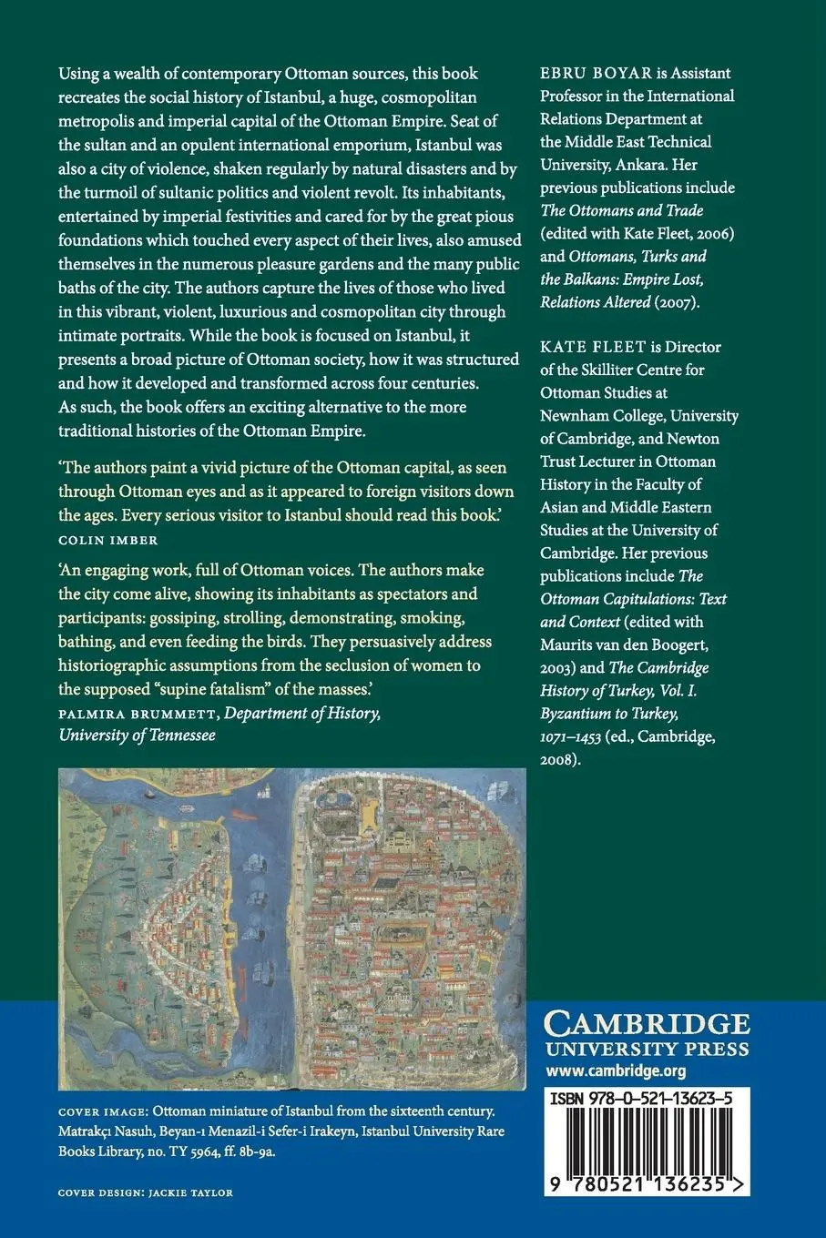 Rückseite: 9780521136235 | A Social History of Ottoman Istanbul | Ebru Boyar (u. a.) | Buch