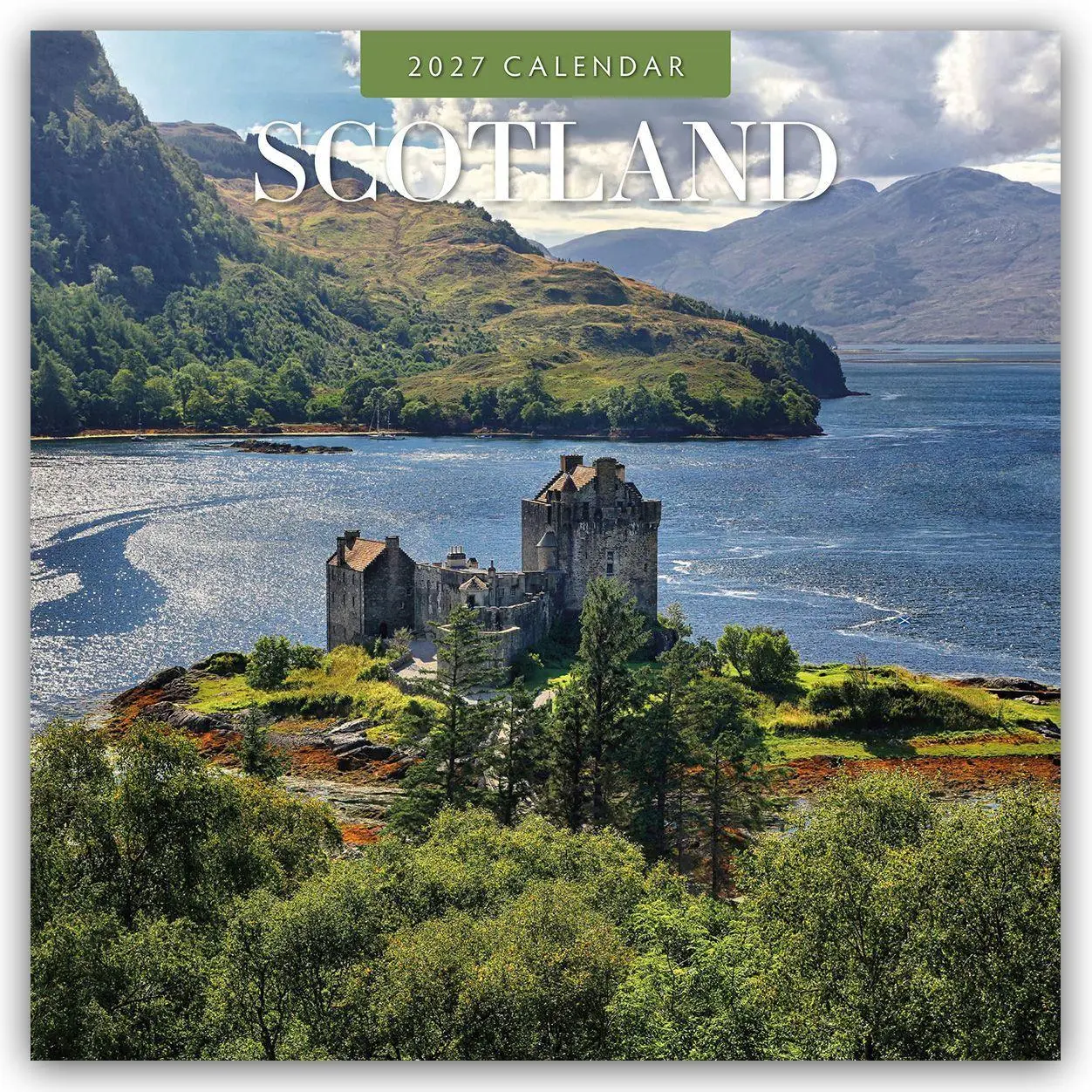 Cover: 9781837016235 | Scotland - Schottland 2027 - 16-Monatskalender | Robin Red | Kalender