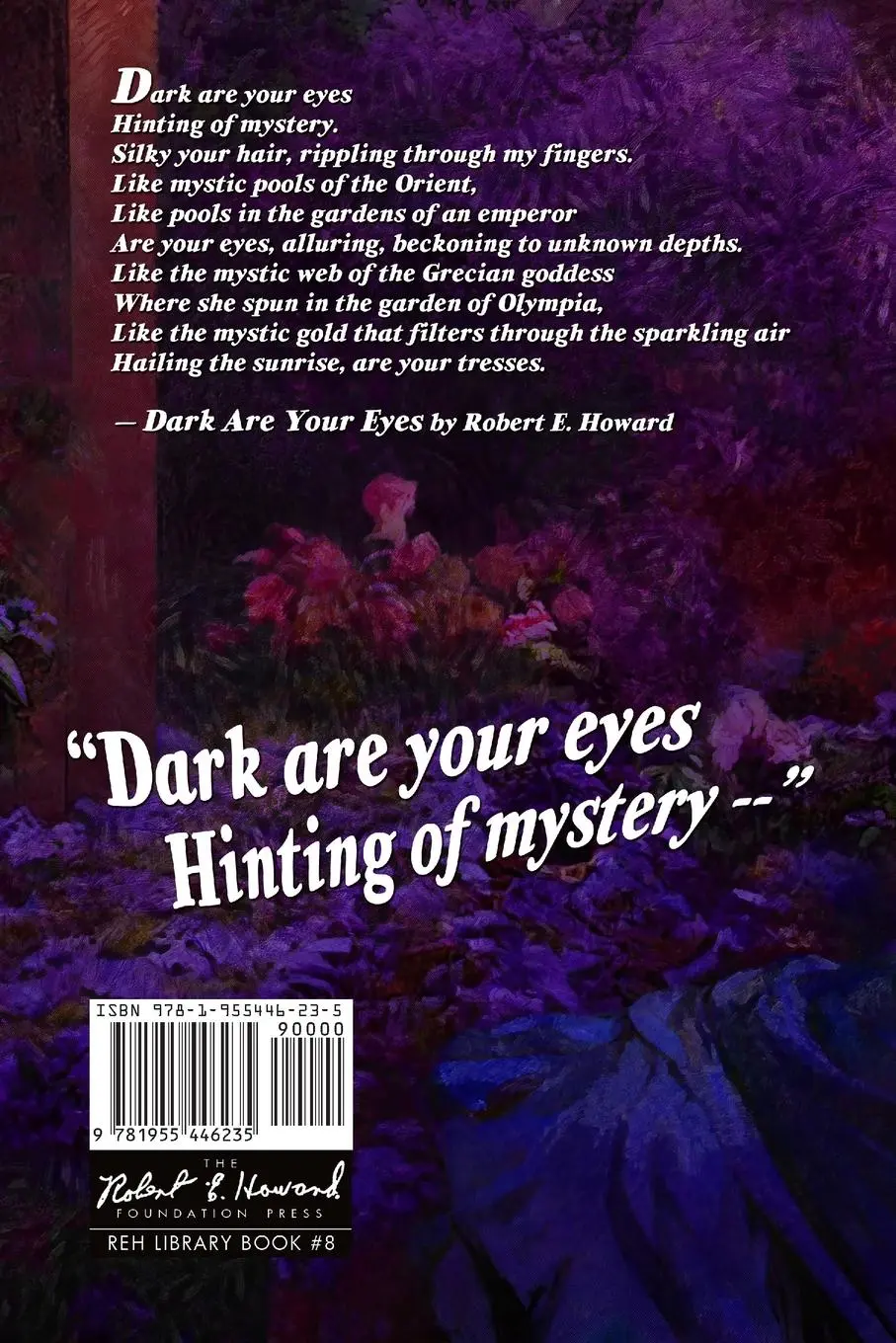 Rückseite: 9781955446235 | The Collected Poetry of Robert E. Howard, Volume 3 | Robert E. Howard
