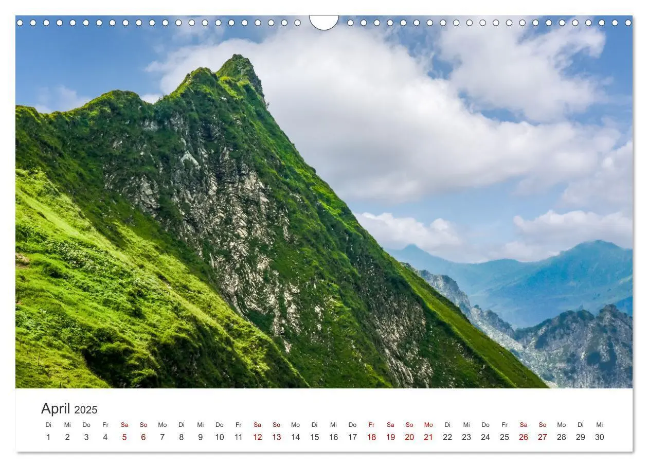 Bild: 9783435016235 | Oberstdorf - Bergparadies in den Alpen (Wandkalender 2025 DIN A3...