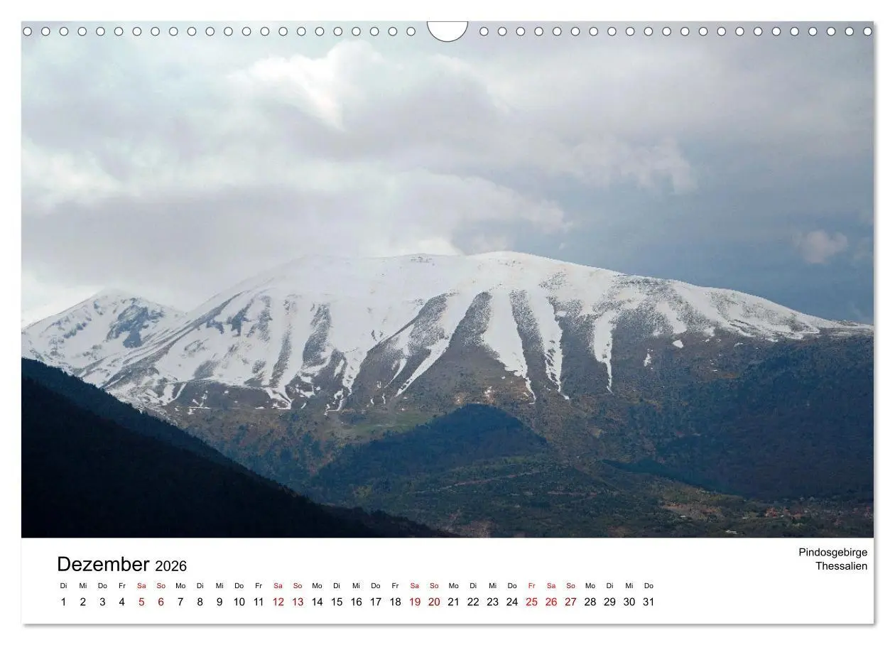 Bild: 9783457586235 | Der Norden Griechenlands (Wandkalender 2026 DIN A3 quer), CALVENDO...