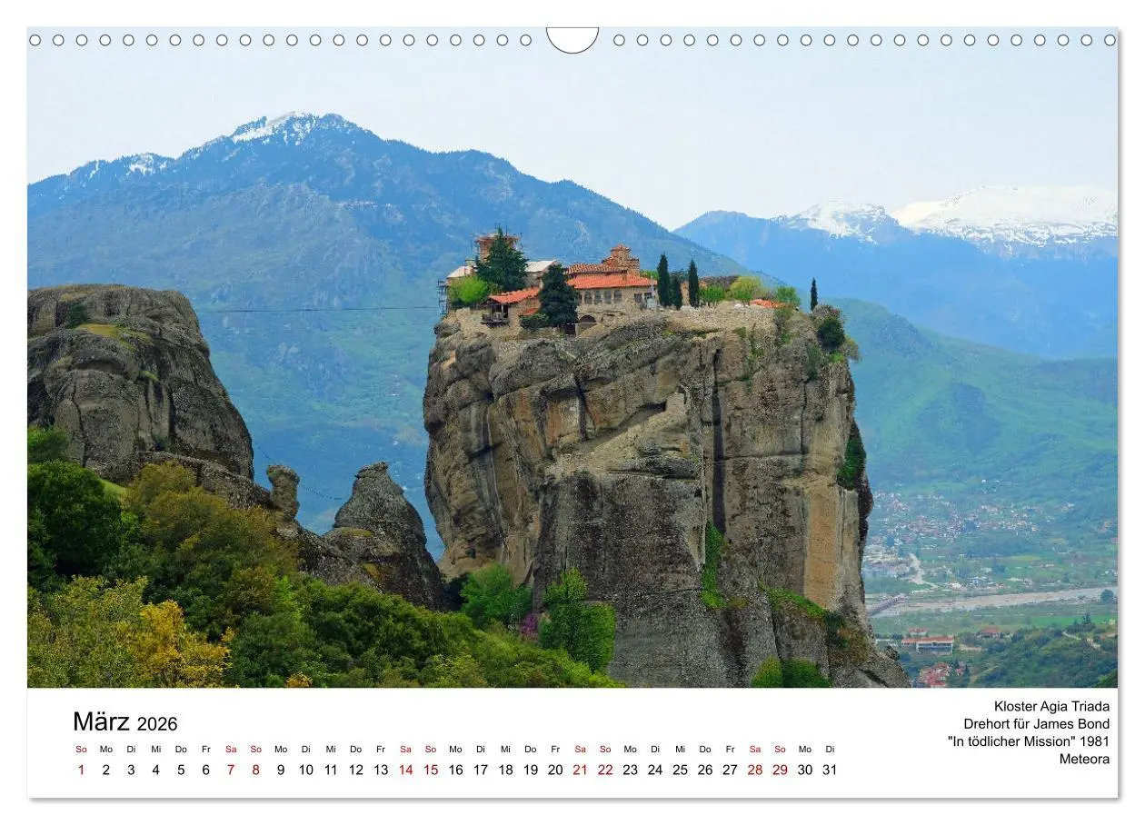 Bild: 9783457586235 | Der Norden Griechenlands (Wandkalender 2026 DIN A3 quer), CALVENDO...